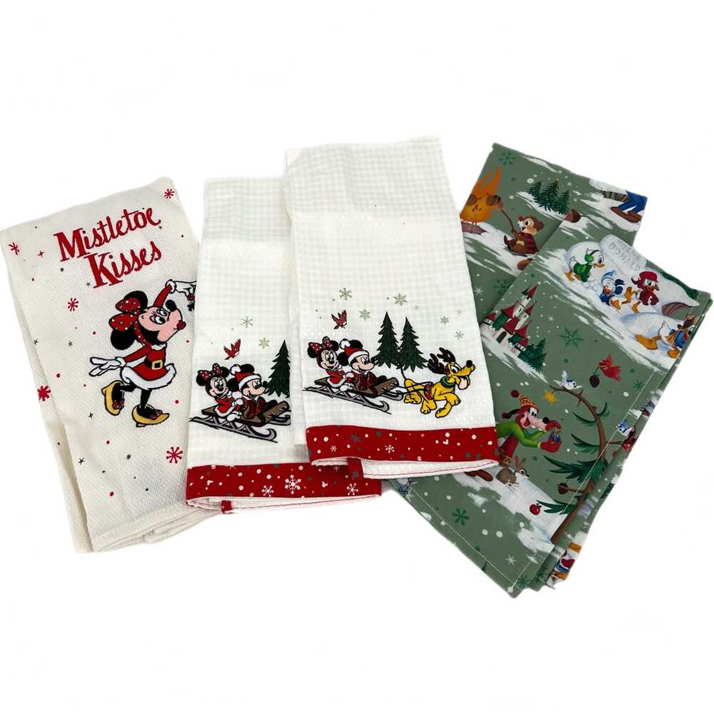 Disney White Red Kitchen Accessory Mickey Mouse towel set